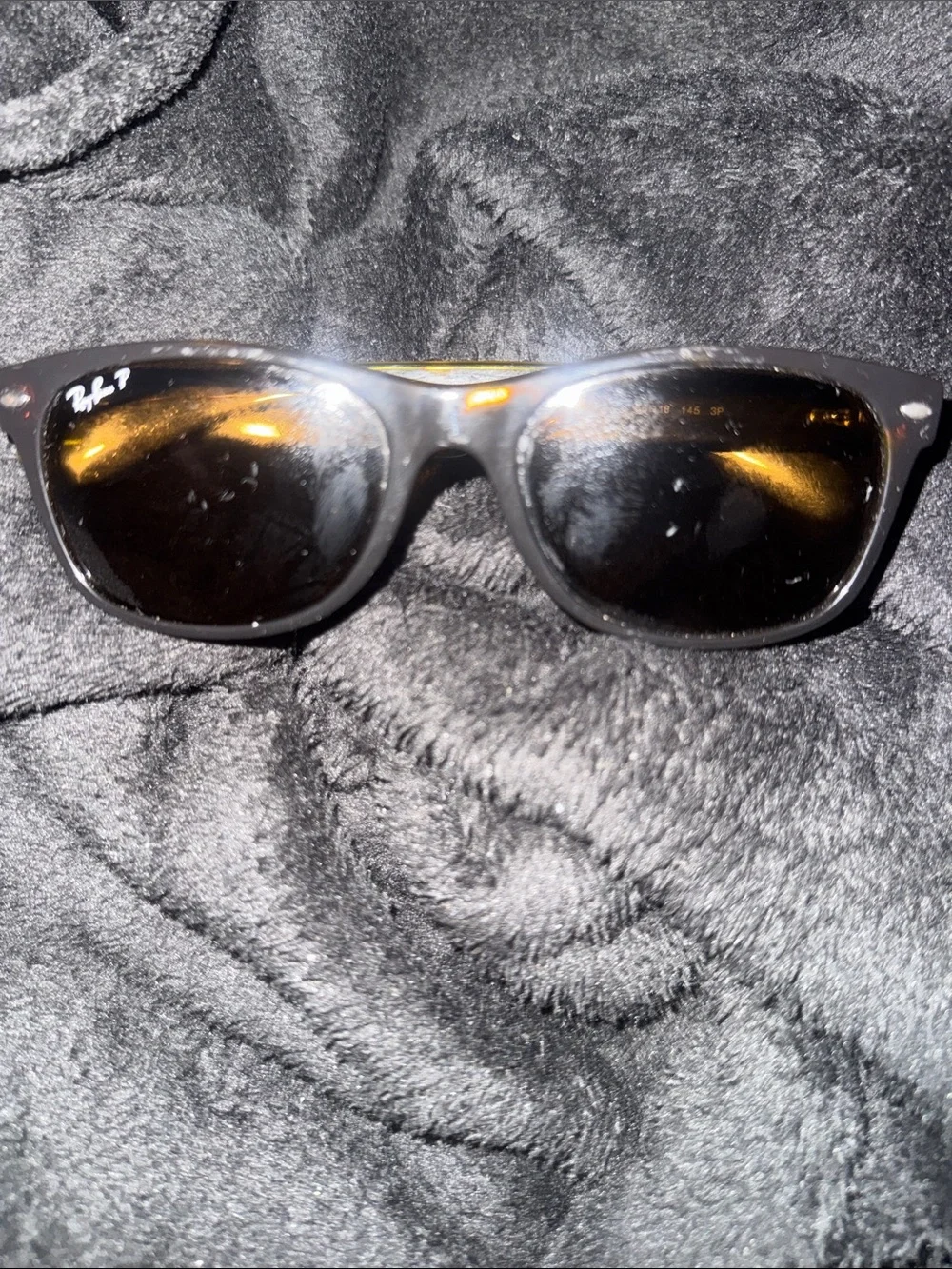 Ray-Ban Black Frame with Dark Lenses Men's Sunglasses